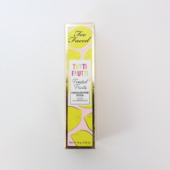 Too Faced Tutti Frutti Frosted Fruits Highlighter Use On Eye & Face - Picture 8 of 10